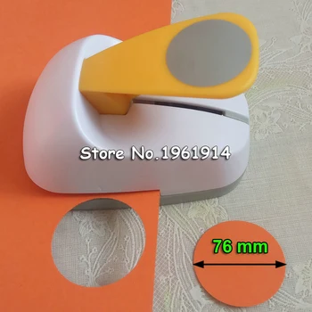 3'' Circle punch 76mm diy craft hole puncher for scrapbooking punches eva maker Kids scrapbook paper cutter Embossing sharper
3'' Circle punch 76mm diy craft hole puncher for scrapbooking punches eva maker Kids scrapbook paper cutter Embossing sharper