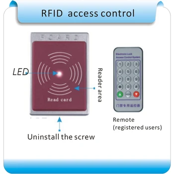 Free shipping Newest RFID 125KHZ access controller Proximity Entry Door Lock Access Control System and 10 pcs ID card
Free shipping Newest RFID 125KHZ access controller Proximity Entry Door Lock Access Control System and 10 pcs ID card