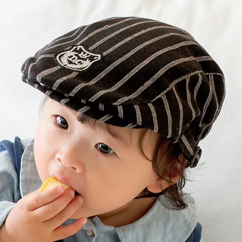 Cotton Classic Style Toddler Kids Berets Hat Summer Baby Sun Hat Infant Boys Girls Striped Fashion Cap
Cotton Classic Style Toddler Kids Berets Hat Summer Baby Sun Hat Infant Boys Girls Striped Fashion Cap