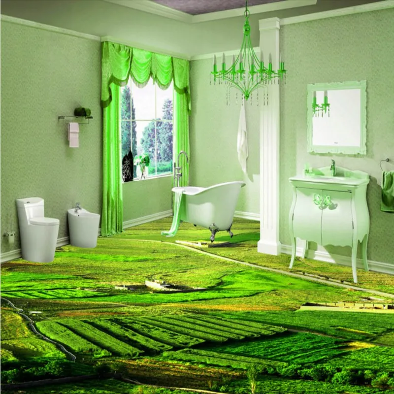 Free Shipping HD pastoral style 3D stereo custom flooring Self-adhesive shopping mall bathroom wallpaper mural
Free Shipping HD pastoral style 3D stereo custom flooring Self-adhesive shopping mall bathroom wallpaper mural