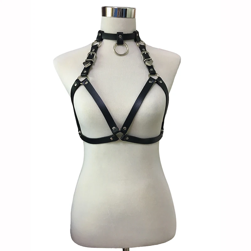 Seabigtoo PU Leather Harness Sexy Chest Sculpting Body Waist Belt FEMALE PUNK GOTHIC sexy BRA BODY bondage women fashion 2018
Seabigtoo PU Leather Harness Sexy Chest Sculpting Body Waist Belt FEMALE PUNK GOTHIC sexy BRA BODY bondage women fashion 2018