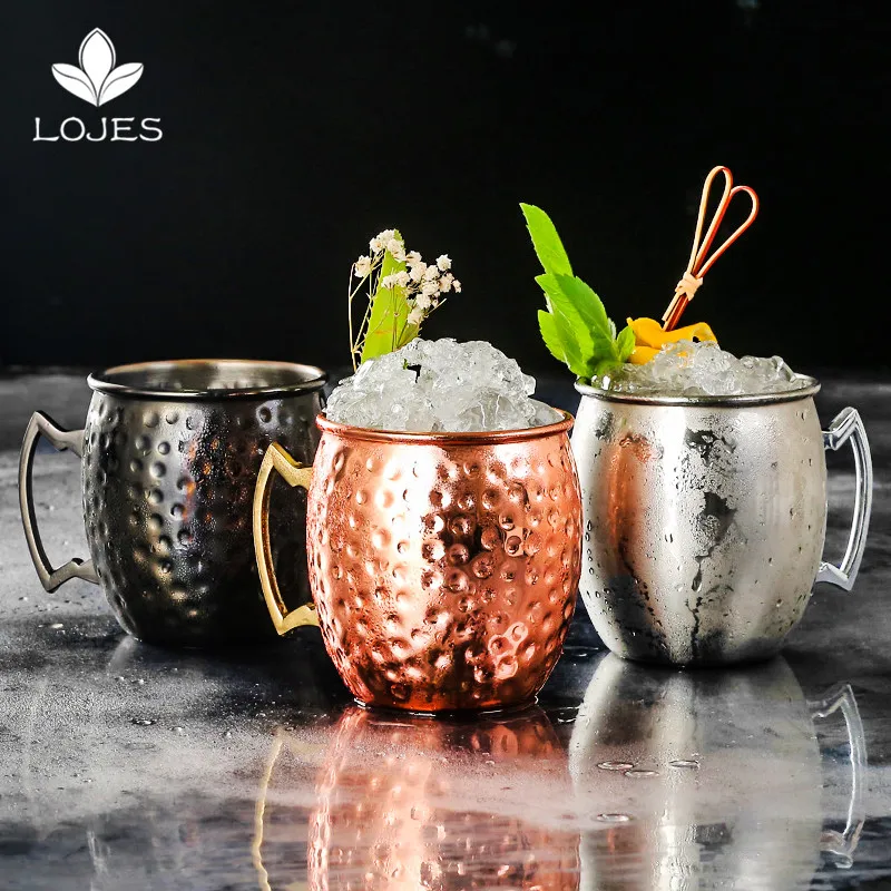 550ml Food Grade Stainless Steel Moscow Mule Mug Drum Copper Plated Beer Mug Coffee Mug Water Glass Drinkware
550ml Food Grade Stainless Steel Moscow Mule Mug Drum Copper Plated Beer Mug Coffee Mug Water Glass Drinkware