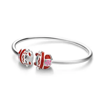 Authentic 100% solid 925 sterling silver boys and girls bracelet Chinese style cute red lucky cat jewelry newborn baby gifts
Authentic 100% solid 925 sterling silver boys and girls bracelet Chinese style cute red lucky cat jewelry newborn baby gifts