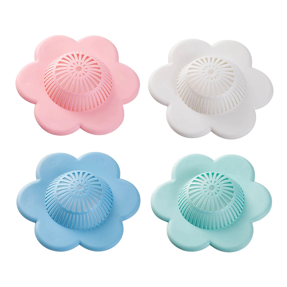 Strainer Flower Shaped Silicone Anti-blocking Mesh Filter Sink Garbage Filter Strainer Net for Kitchen Bathroom(random color))
Strainer Flower Shaped Silicone Anti-blocking Mesh Filter Sink Garbage Filter Strainer Net for Kitchen Bathroom(random color))
