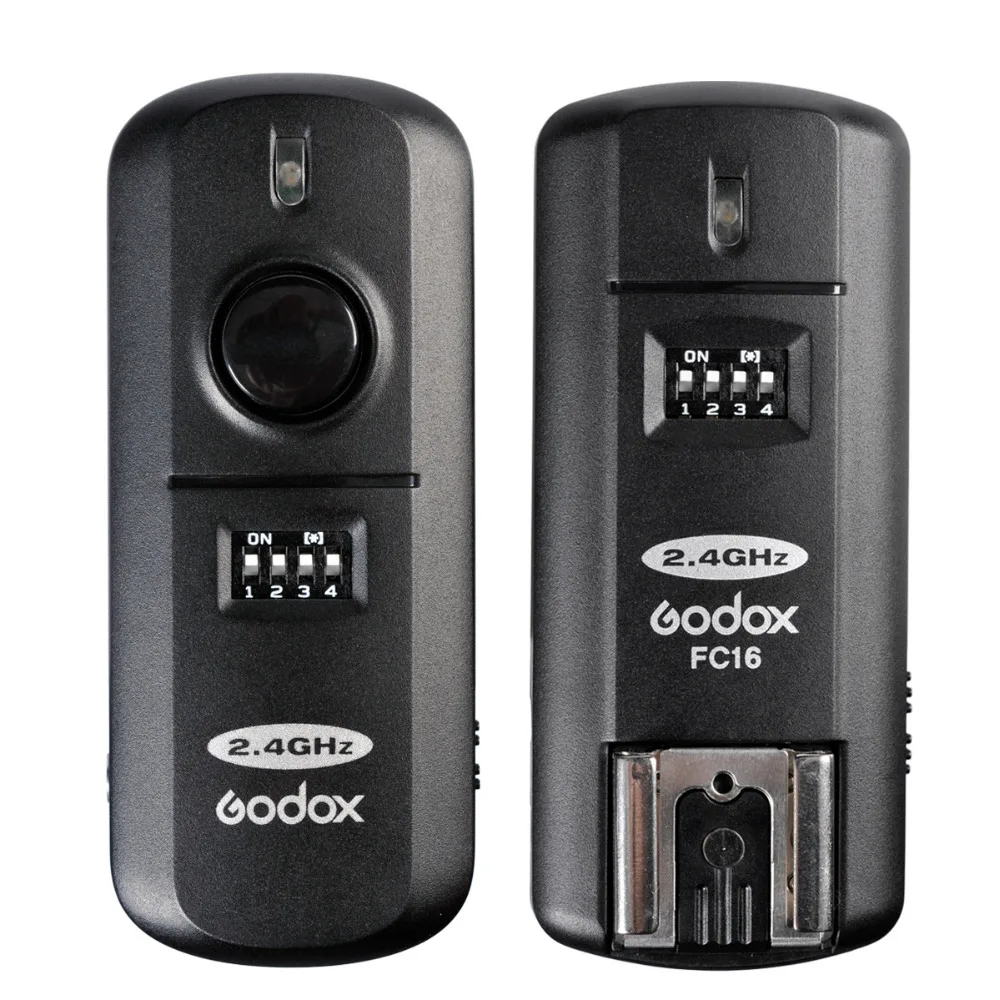 

Godox FC-16 N 2.4GHz 16 Channels Wireless Remote Flash Studio Strobe Trigger Receiver for Nikon D5100 D90 D7000 D7100 D5200