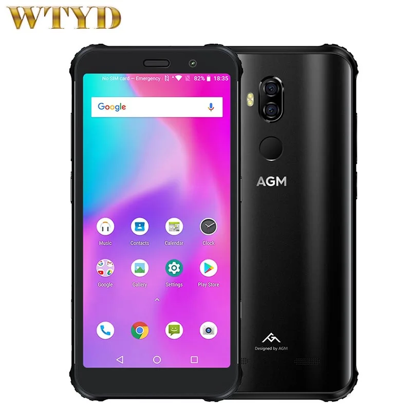 Original AGM X3 Rugged 8GB 256GB IP68 Waterproof Face Unlock 4100mAh 5.99'' Android 8.1 Octa Core NFC Wireless Charge Smartphone
Original AGM X3 Rugged 8GB 256GB IP68 Waterproof Face Unlock 4100mAh 5.99'' Android 8.1 Octa Core NFC Wireless Charge Smartphone