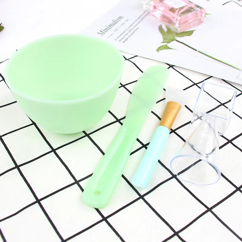 1pc/1set Portable DIY Silicone mask bowl Facial brush stick cup Spoon kit face Makeup Tools drop shipping
1pc/1set Portable DIY Silicone mask bowl Facial brush stick cup Spoon kit face Makeup Tools drop shipping
