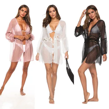 Saida De Praia Female 2019 Sexy Beach Dress Swimwear Womens Cover Up New Lace Floating Splice Patchwork Acetate Sierra Surfer
Saida De Praia Female 2019 Sexy Beach Dress Swimwear Womens Cover Up New Lace Floating Splice Patchwork Acetate Sierra Surfer