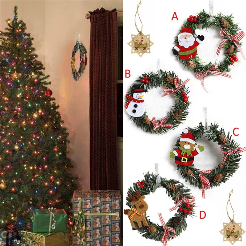 Mini Christmas Wreath Decor Ornament Party Decor Wreath Christmas Christmas Garland Christmas Wreathes Decorations for Home
Mini Christmas Wreath Decor Ornament Party Decor Wreath Christmas Christmas Garland Christmas Wreathes Decorations for Home