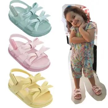 Melissa Rain Mini Shoes Cute Bow New Summer Children Jelly Shoe Candy Soft Princess Girl Fish Head Sandals Kids Shoes
Melissa Rain Mini Shoes Cute Bow New Summer Children Jelly Shoe Candy Soft Princess Girl Fish Head Sandals Kids Shoes