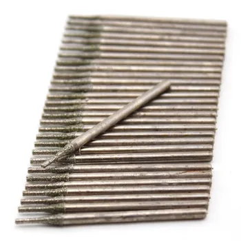 30Pcs 0.4-2.0mm Lapidary Diamond Drill Bits Coated Small Carving Burrs Micro Masonry Drilling Jewelry Tools for Gem Stone Marble
30Pcs 0.4-2.0mm Lapidary Diamond Drill Bits Coated Small Carving Burrs Micro Masonry Drilling Jewelry Tools for Gem Stone Marble