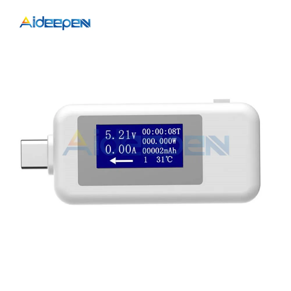 Multi-function USB Tester Type-C Charger Detector Digital Voltmeter Ammeter Voltage Amp Meters Mobile Battery Detector
Multi-function USB Tester Type-C Charger Detector Digital Voltmeter Ammeter Voltage Amp Meters Mobile Battery Detector