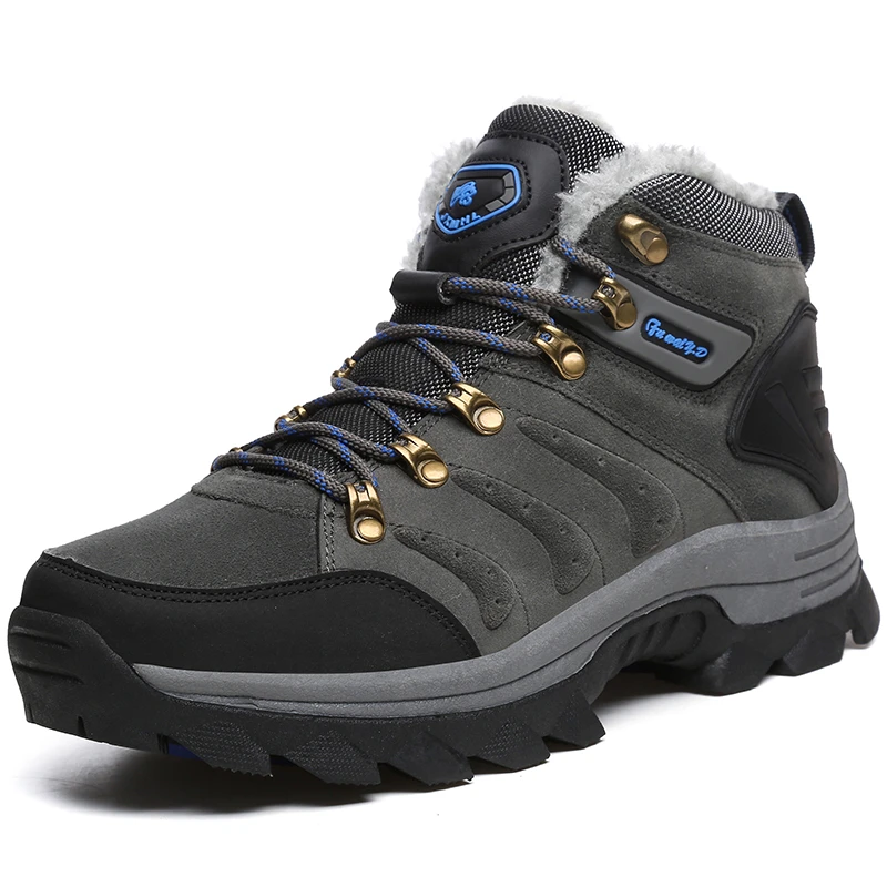 Winter Men Outdoor Hiking Shoes Fashion Waterproof Non-slip Male Climb Mountain Trekking Mujer Walking Shoes Warm Men Sneake
Winter Men Outdoor Hiking Shoes Fashion Waterproof Non-slip Male Climb Mountain Trekking Mujer Walking Shoes Warm Men Sneake