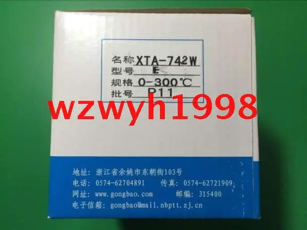 Yuyao Temperature Meter Factory / Gongbao / XTG-742W / XMT-7000 Thermostat / Intelligent Temperature Controller
Yuyao Temperature Meter Factory / Gongbao / XTG-742W / XMT-7000 Thermostat / Intelligent Temperature Controller