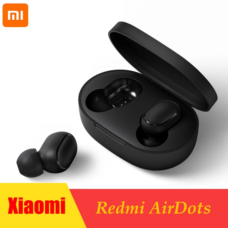 Xiaomi Redmi AirDots Wireless Earbuds Bluetooth5.0 Stereo Wireless Active Noise Cancellation Earphone Call With Mic AI Control
Xiaomi Redmi AirDots Wireless Earbuds Bluetooth5.0 Stereo Wireless Active Noise Cancellation Earphone Call With Mic AI Control