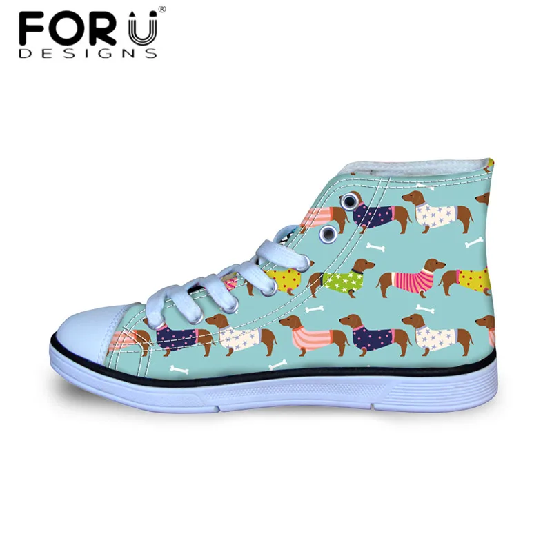 FORUDESIGNS Dachshund Dog Print Kids Flats Casual Children's Breathable Mesh Sneakers Students Girls Boys High Top Canvas Shoes
FORUDESIGNS Dachshund Dog Print Kids Flats Casual Children's Breathable Mesh Sneakers Students Girls Boys High Top Canvas Shoes