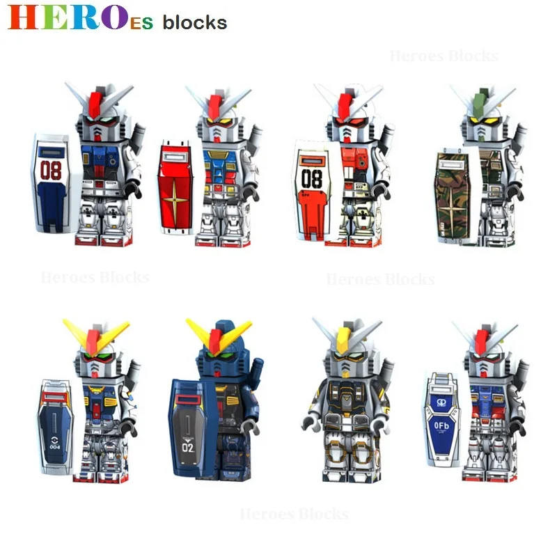 Super Heroes for MOBILE SUIT GUNDAMing RX-78-2 RX-79 RX-178 MK-II AL GP01 Building Blocks Figure Bricks Toys Compatible Legoed
Super Heroes for MOBILE SUIT GUNDAMing RX-78-2 RX-79 RX-178 MK-II AL GP01 Building Blocks Figure Bricks Toys Compatible Legoed