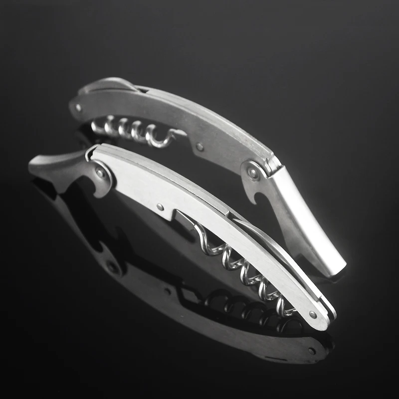 Stainless Steel Corkscrew Can Opener