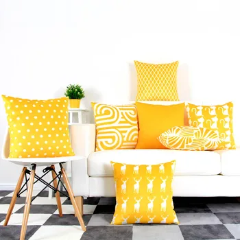 Yellow Orange Geometric Cushion Cover Supersoft Velvet Pillow Cover Deer Home Decor Pillows Decorative Pillow Case 45X45CM
Yellow Orange Geometric Cushion Cover Supersoft Velvet Pillow Cover Deer Home Decor Pillows Decorative Pillow Case 45X45CM