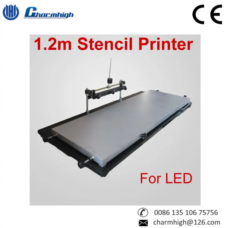 Free shipping 1.2m LED Stencil Printer, 1300*240mm Manually Solder Paste Printer, SMT printer for 1.2m LED strip
Free shipping 1.2m LED Stencil Printer, 1300*240mm Manually Solder Paste Printer, SMT printer for 1.2m LED strip