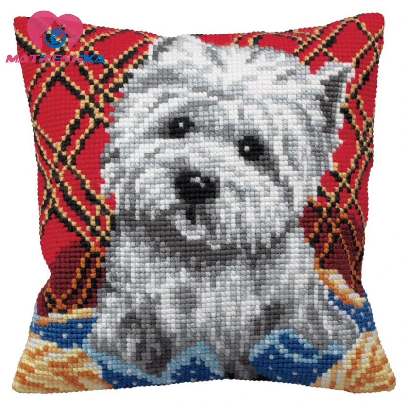 Cross Stitch Pillow Patterns DMC counted cross stitch patterns Cushions Home Decoration cross stitch dog kits Yarn Embroidery
Cross Stitch Pillow Patterns DMC counted cross stitch patterns Cushions Home Decoration cross stitch dog kits Yarn Embroidery