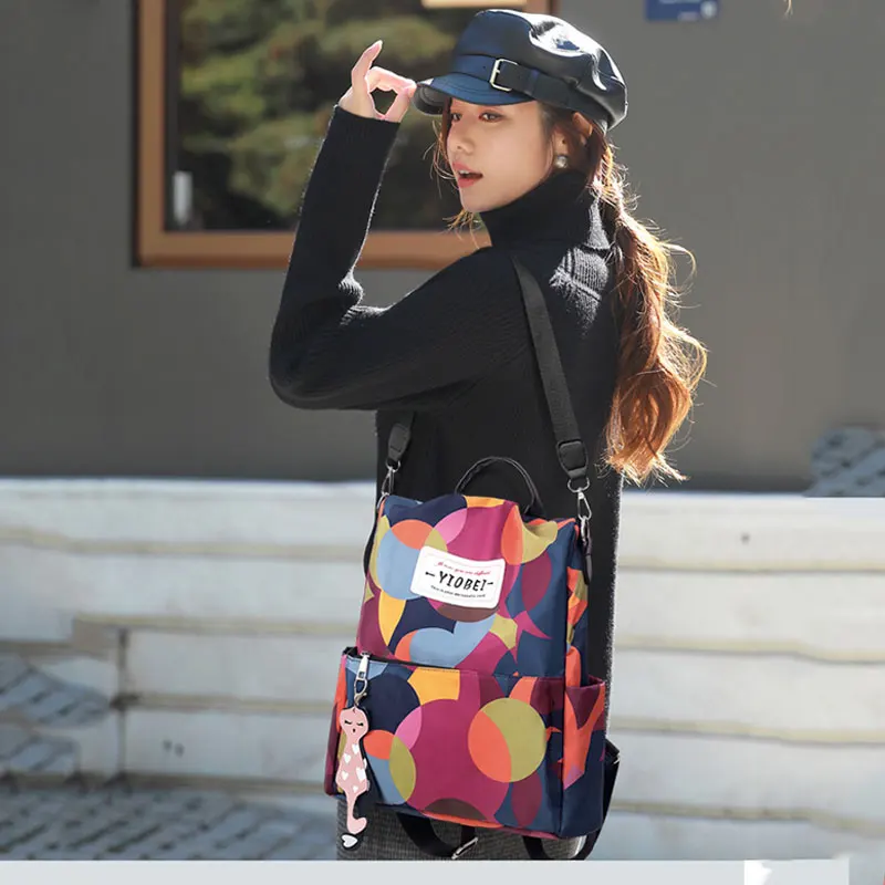 Backpack Women Fashion Casual Backpack Anti Theft Backpack for Lady Oxford Backpack for School Teenagers Bagpack
Backpack Women Fashion Casual Backpack Anti Theft Backpack for Lady Oxford Backpack for School Teenagers Bagpack