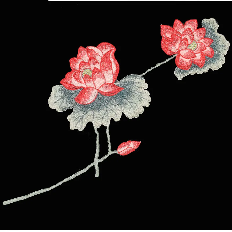 1PC Retro Lotus Patch Embroidery Large Flower Dress Clothes Diy Decoration Sewing Applique Fabric For cheongsam NL156R
1PC Retro Lotus Patch Embroidery Large Flower Dress Clothes Diy Decoration Sewing Applique Fabric For cheongsam NL156R