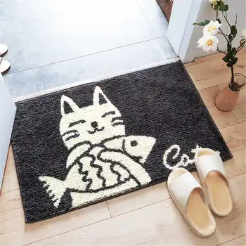SHIERJU 1pc Anti-Slip Doormat 45x65cm/50x80cm For Parlor Home Pastoral Cartoon Anti-Bacteria Doormat Anti-Slip Soft Doormat
SHIERJU 1pc Anti-Slip Doormat 45x65cm/50x80cm For Parlor Home Pastoral Cartoon Anti-Bacteria Doormat Anti-Slip Soft Doormat