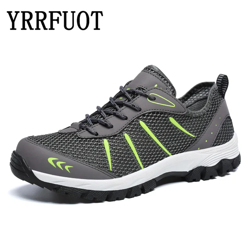 YRRFUOT Men's Hiking Shoes Brand Outdoor Sports Shoe Breathable Mountain Climbing Man Sneakers Lace Up Mesh Trail Trekking Shoes
YRRFUOT Men's Hiking Shoes Brand Outdoor Sports Shoe Breathable Mountain Climbing Man Sneakers Lace Up Mesh Trail Trekking Shoes