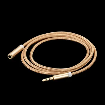 1 Meter Green PVC Material 2018 Black Audio Cable 3.5mm Male to 3.5mm Female Extension Stereo Audio Cable
1 Meter Green PVC Material 2018 Black Audio Cable 3.5mm Male to 3.5mm Female Extension Stereo Audio Cable