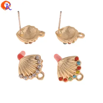 Cordial Design 50Pcs 12*13MM Jewelry Accessories/Hand Made/DIY Earrings Stud/Shell Shape/Soft Pin/Jewelry Findings Component
Cordial Design 50Pcs 12*13MM Jewelry Accessories/Hand Made/DIY Earrings Stud/Shell Shape/Soft Pin/Jewelry Findings Component