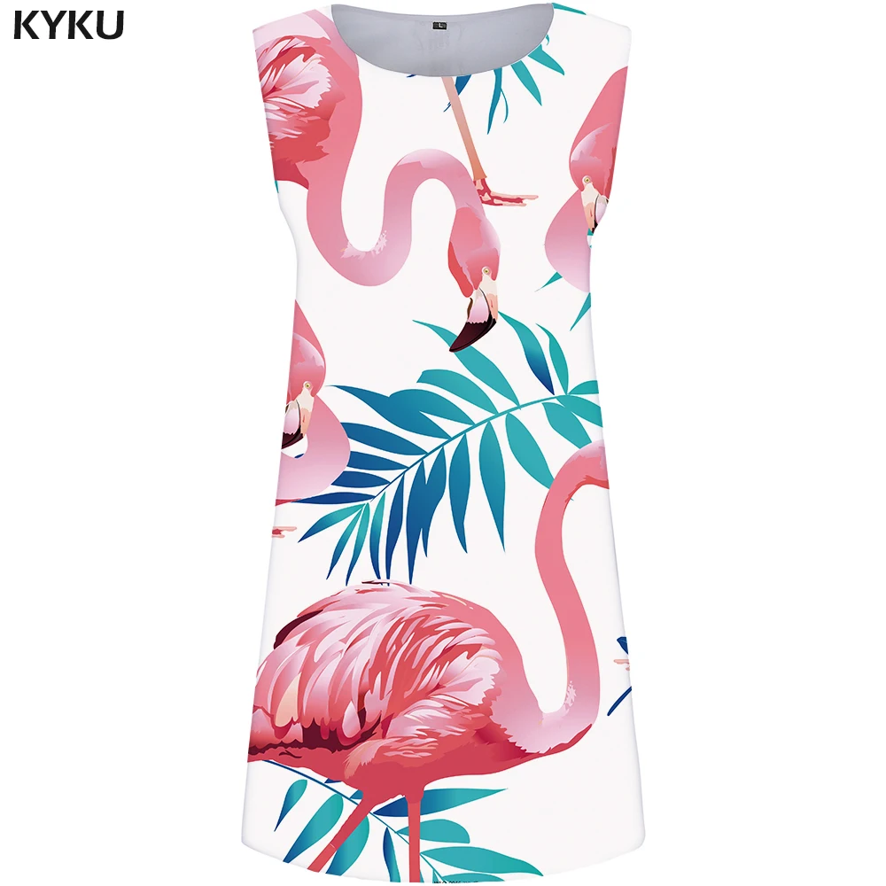 KYKU Crane Dress Women Animal Korean Style Leaf Beach White Mini Office Vestido Sexy Womens Clothing Casual Sleeveless Tunic
KYKU Crane Dress Women Animal Korean Style Leaf Beach White Mini Office Vestido Sexy Womens Clothing Casual Sleeveless Tunic