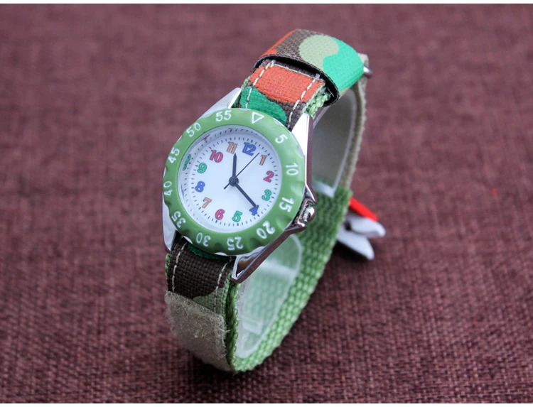 High Quality Boy Watch Girl Children's Gift Fabric Strap Learn Time Tutor Student Wristwatch Y10L
High Quality Boy Watch Girl Children's Gift Fabric Strap Learn Time Tutor Student Wristwatch Y10L