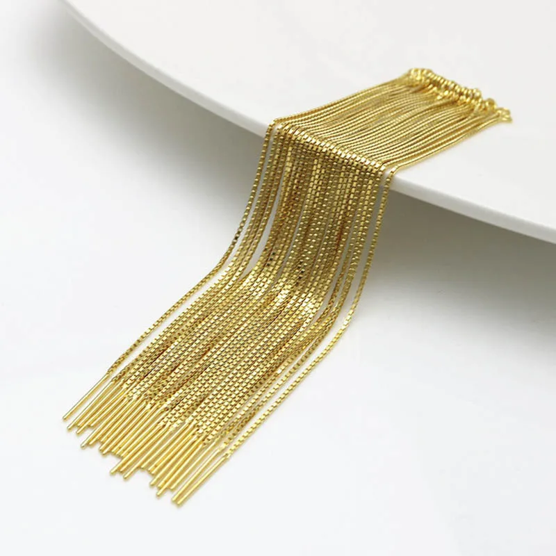 2pcs 9/11.5cm Long Tassel Earring 925 Silver Line DIY Earring Charm Connector Accessory for Women Piercing Ear Jewelry Making
2pcs 9/11.5cm Long Tassel Earring 925 Silver Line DIY Earring Charm Connector Accessory for Women Piercing Ear Jewelry Making