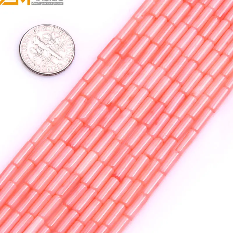 Gem-inside Tube Cylinder Columnar Column Pink Coral Beads For Jewelry Making Bracelet Necklace 15inches DIY Jewellery
Gem-inside Tube Cylinder Columnar Column Pink Coral Beads For Jewelry Making Bracelet Necklace 15inches DIY Jewellery