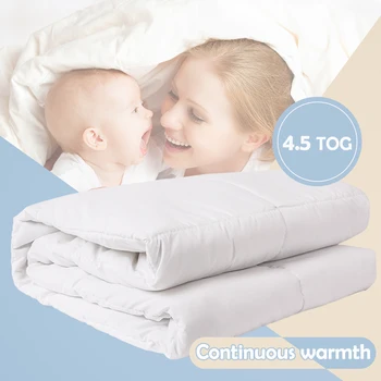 i-baby Baby Duvet with Filling 4.5 TOG Oeko Tex Certified Nursery Warm Quilt Crib Bedding Set Cot Newborn Comforter 120x150cm
i-baby Baby Duvet with Filling 4.5 TOG Oeko Tex Certified Nursery Warm Quilt Crib Bedding Set Cot Newborn Comforter 120x150cm