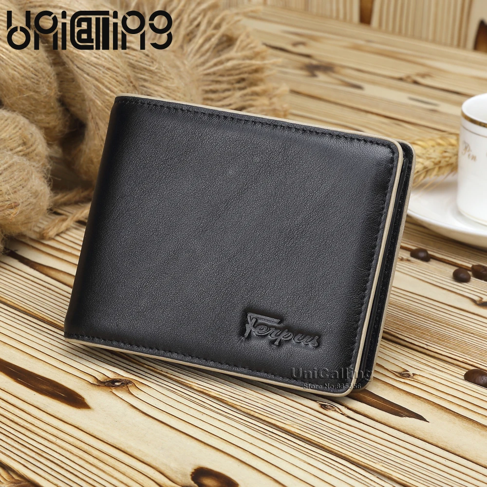 UniCalling fashion brand men leather wallet brief genuine leather men wallet real cow leather wallet for men
UniCalling fashion brand men leather wallet brief genuine leather men wallet real cow leather wallet for men
