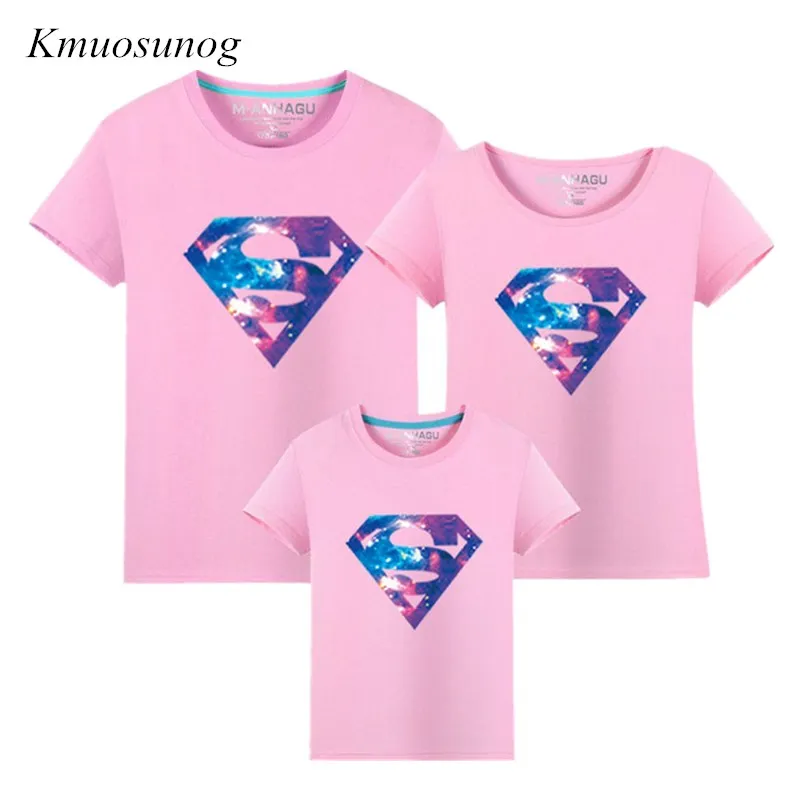 Superman Shirt Short Sleeves Matching Clothes New 2018 Cotton Family Matching T Shirt Fashion Family Outfit Set Tees Tops C0297
Superman Shirt Short Sleeves Matching Clothes New 2018 Cotton Family Matching T Shirt Fashion Family Outfit Set Tees Tops C0297