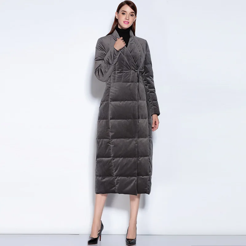 2017 Winter Warm White Duck Down Jacket X-long V-neck Slim Coat Luxury Doudoune Femme Duvet de Canard Super Quality DJ08
2017 Winter Warm White Duck Down Jacket X-long V-neck Slim Coat Luxury Doudoune Femme Duvet de Canard Super Quality DJ08