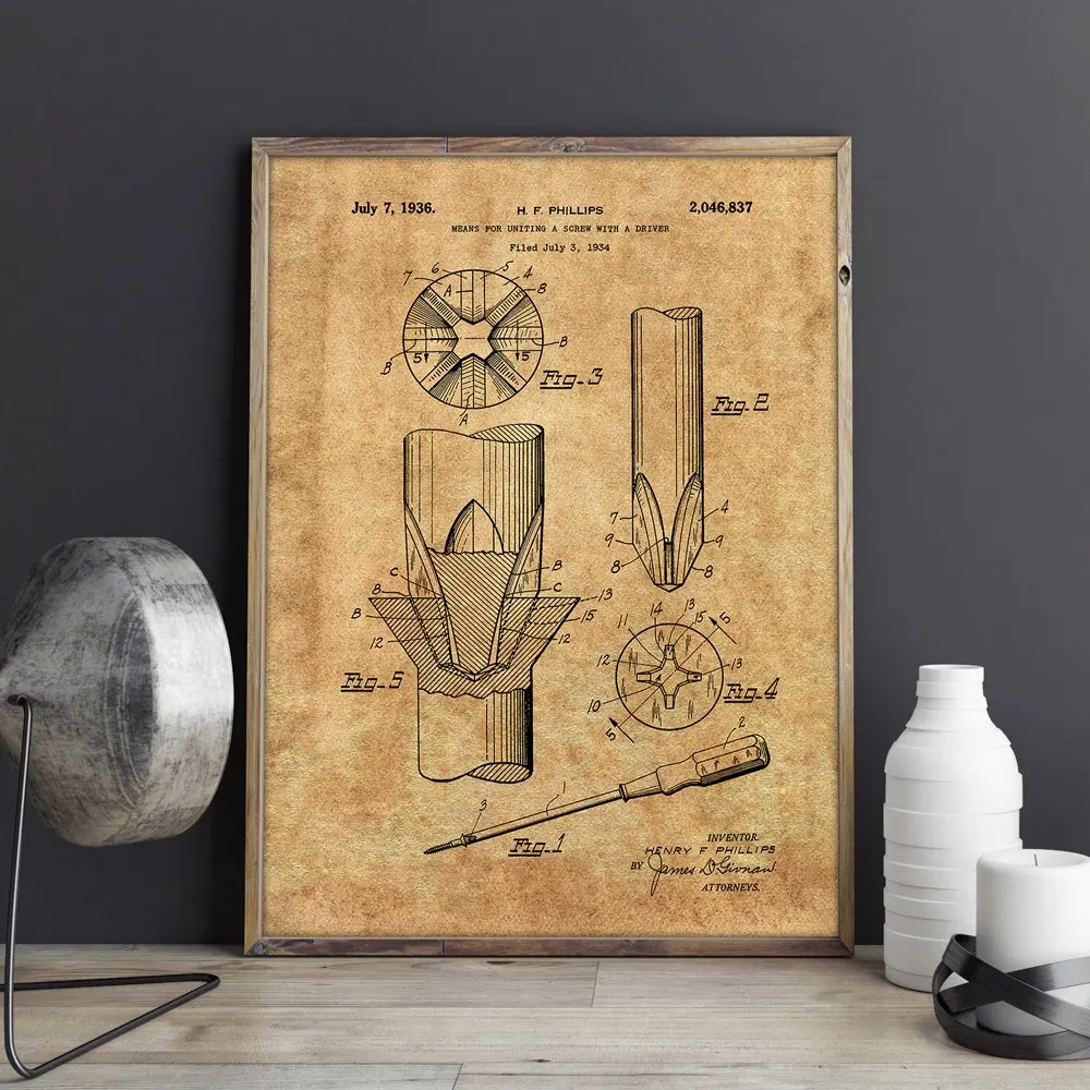 Screw Driver Patent,Mechanic wall art,Garage posters,Metalwork decor,vintage print,blueprint,gift idea, wall Decorations
Screw Driver Patent,Mechanic wall art,Garage posters,Metalwork decor,vintage print,blueprint,gift idea, wall Decorations