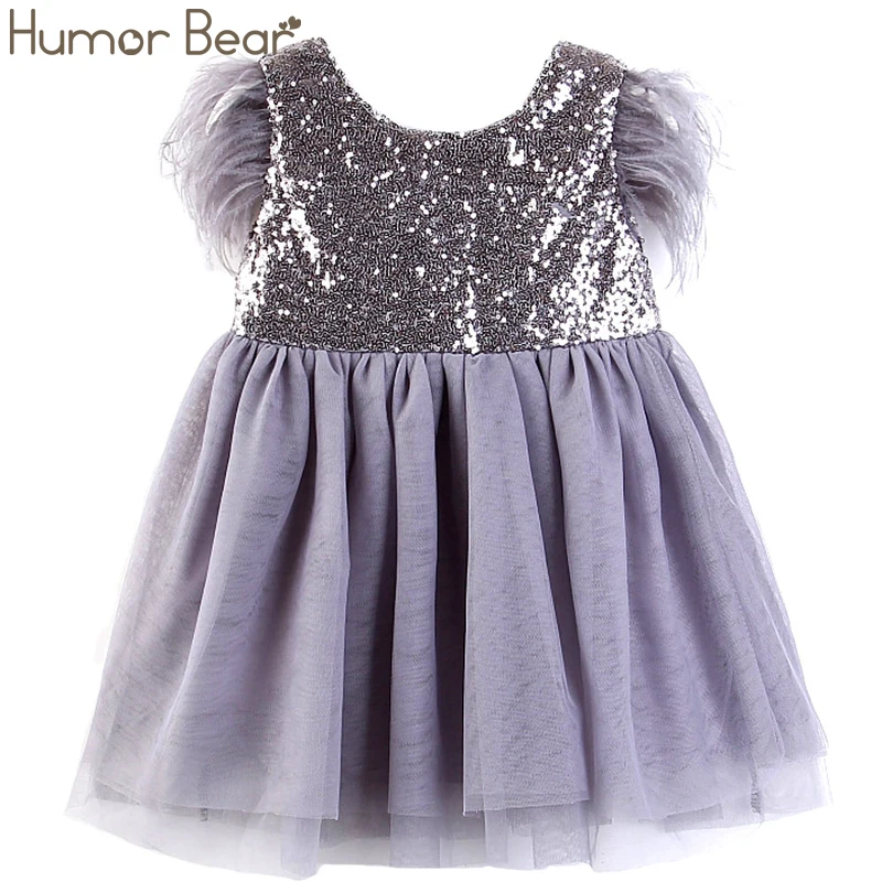 Humor Bear New Summer Girls Dress Children Clothing Girls Clothes Sequined eather Mesh Princess Dress Baby Girls Clothing
Humor Bear New Summer Girls Dress Children Clothing Girls Clothes Sequined eather Mesh Princess Dress Baby Girls Clothing