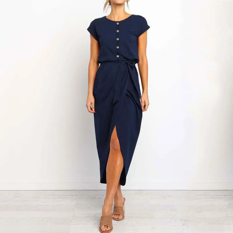 2019 Summer Long Dress Women Elegant Party Dress Ladies Short Sleeve Maxi Dress Bodycon Casual Beach Dress For Women
2019 Summer Long Dress Women Elegant Party Dress Ladies Short Sleeve Maxi Dress Bodycon Casual Beach Dress For Women