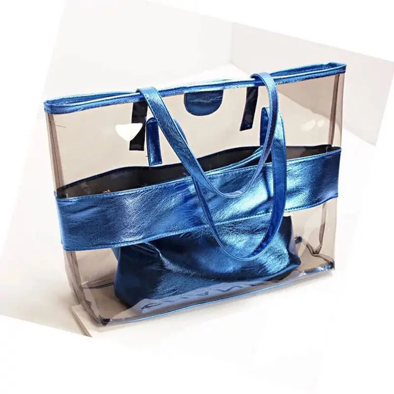 Fashion new Women's Bag Transparent Bag For Girls Beach Bags Ladies Handbags Dames Mugs Sac Pochette Bolsa Feminina femme
Fashion new Women's Bag Transparent Bag For Girls Beach Bags Ladies Handbags Dames Mugs Sac Pochette Bolsa Feminina femme