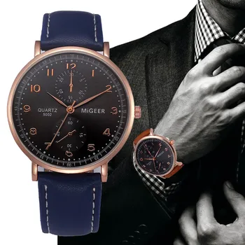 Migeer Retro Design Mens Business Watches Relogio Masculino Men Luxury Leather Strap Analog Quartz Wrist Watch Male Clock #YL5
Migeer Retro Design Mens Business Watches Relogio Masculino Men Luxury Leather Strap Analog Quartz Wrist Watch Male Clock #YL5
