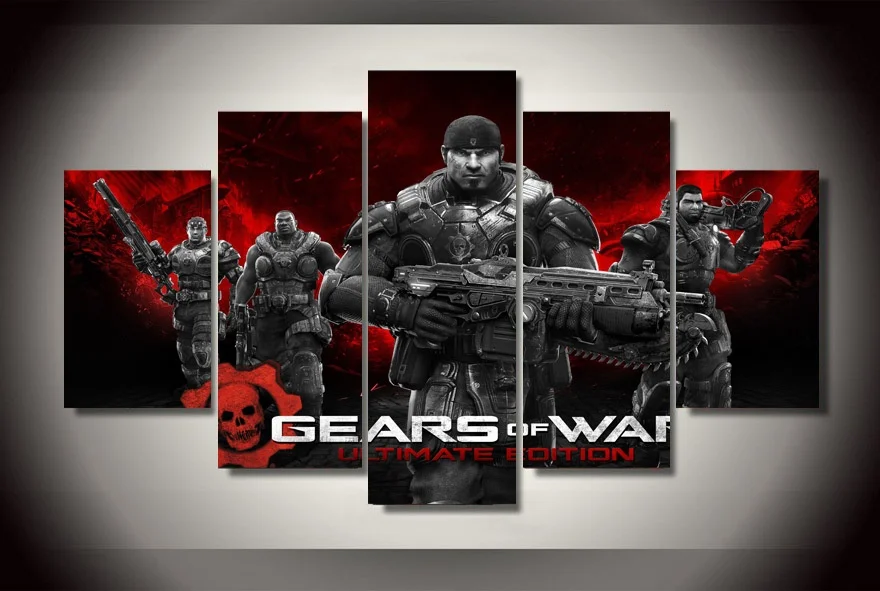 5 Panel Canvas Printed Gears Of War Ultimate Edition Painting For Living Room Picture Wall Art Decor Modern Artworks
5 Panel Canvas Printed Gears Of War Ultimate Edition Painting For Living Room Picture Wall Art Decor Modern Artworks
