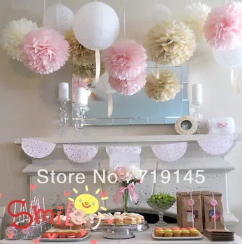 20PCS 12" 30cm tissue paper flower balls pom poms wedding party fetival decoration paper craft 20colors
20PCS 12" 30cm tissue paper flower balls pom poms wedding party fetival decoration paper craft 20colors