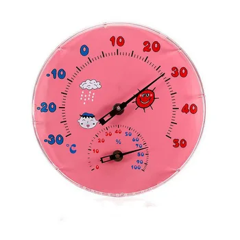 Round Clock Pointer Thermometer Humidity Double Dial Indoor Thermometer Hygrometer Desktop Hanging Temperature Meter
Round Clock Pointer Thermometer Humidity Double Dial Indoor Thermometer Hygrometer Desktop Hanging Temperature Meter
