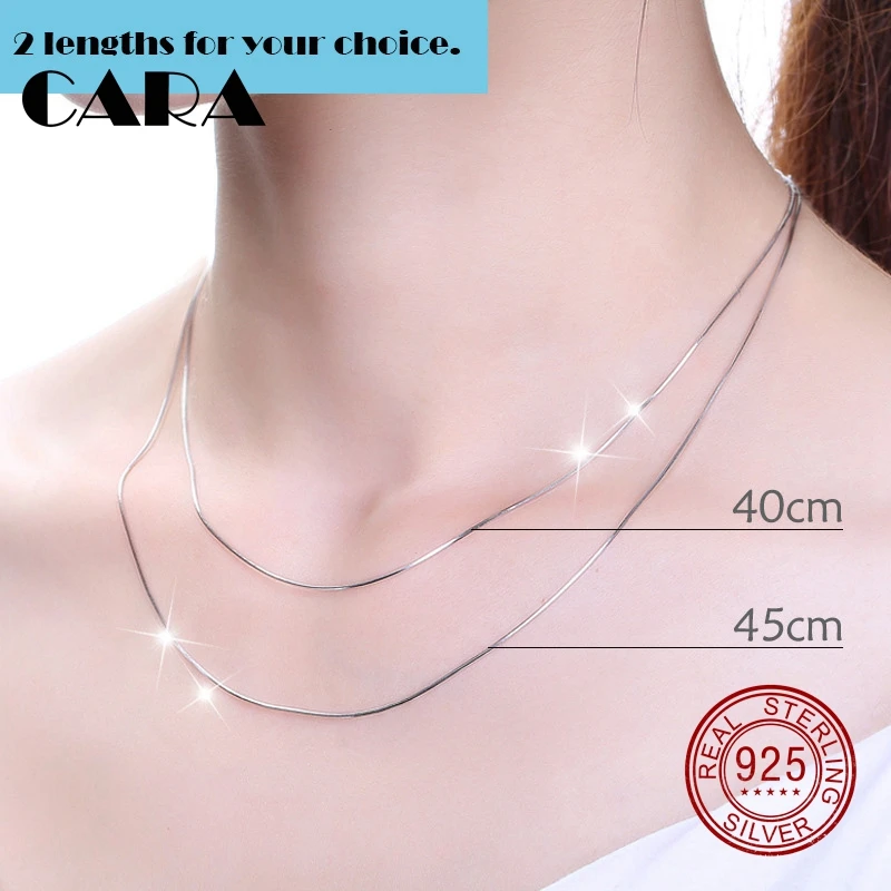 Black Knight new arrival women 925 sterling silver chain necklace elegant simple classic silver necklace chain for ladies BK0103
Black Knight new arrival women 925 sterling silver chain necklace elegant simple classic silver necklace chain for ladies BK0103
