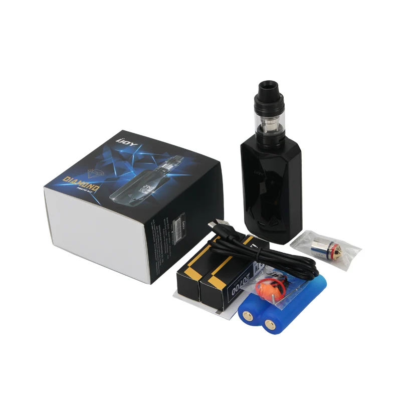 Original Ijoy Diamond PD270 Kit 234W TC Box Mod with Captain X3S Atomizer 4.2ml Tank Electronic Cigarette Vape with X3-C1 X3-C2 04