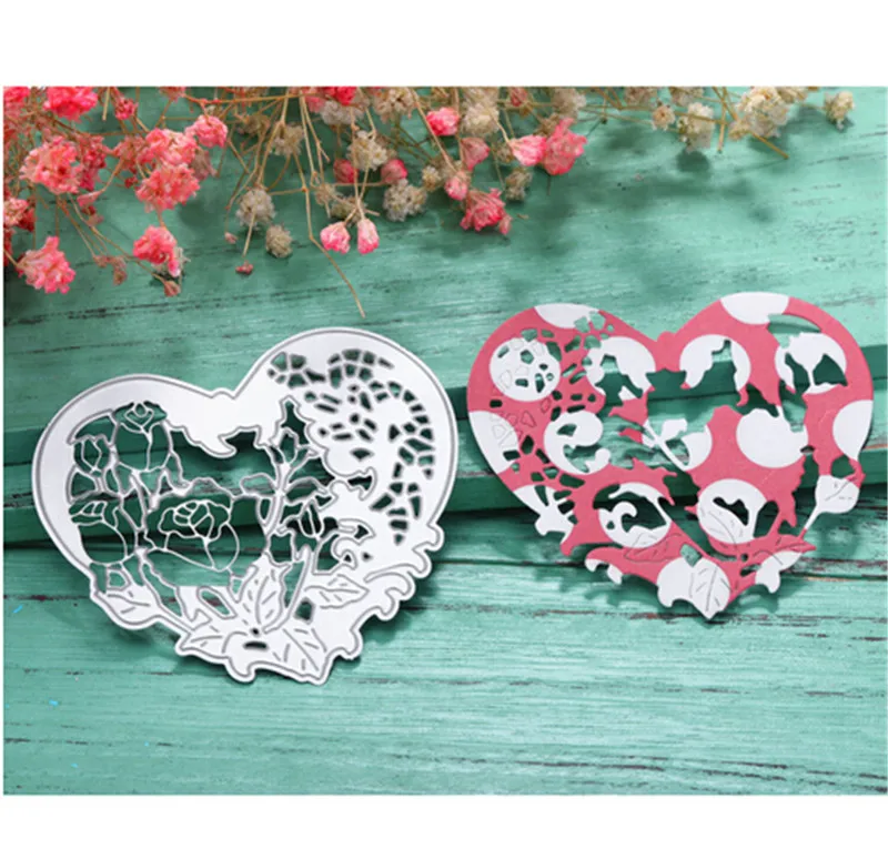 Gift Box Decore Flower Heart Metal Cutting Dies Stencil for DIY Scrapbooking Photo Album Embossing Paper Cards Decorative Crafts
Gift Box Decore Flower Heart Metal Cutting Dies Stencil for DIY Scrapbooking Photo Album Embossing Paper Cards Decorative Crafts